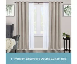 Kenney Hamlin 1" Adjustable Curtain Rod -Cuisinart Store 810679574 A0 02