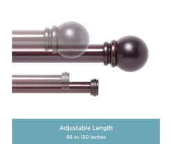 Kenney Hamlin 1" Adjustable Curtain Rod -Cuisinart Store 810679574 A0 04