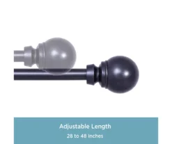 Kenney Mae 5/8" Adjustable Curtain Rod -Cuisinart Store 810679584 A0 04