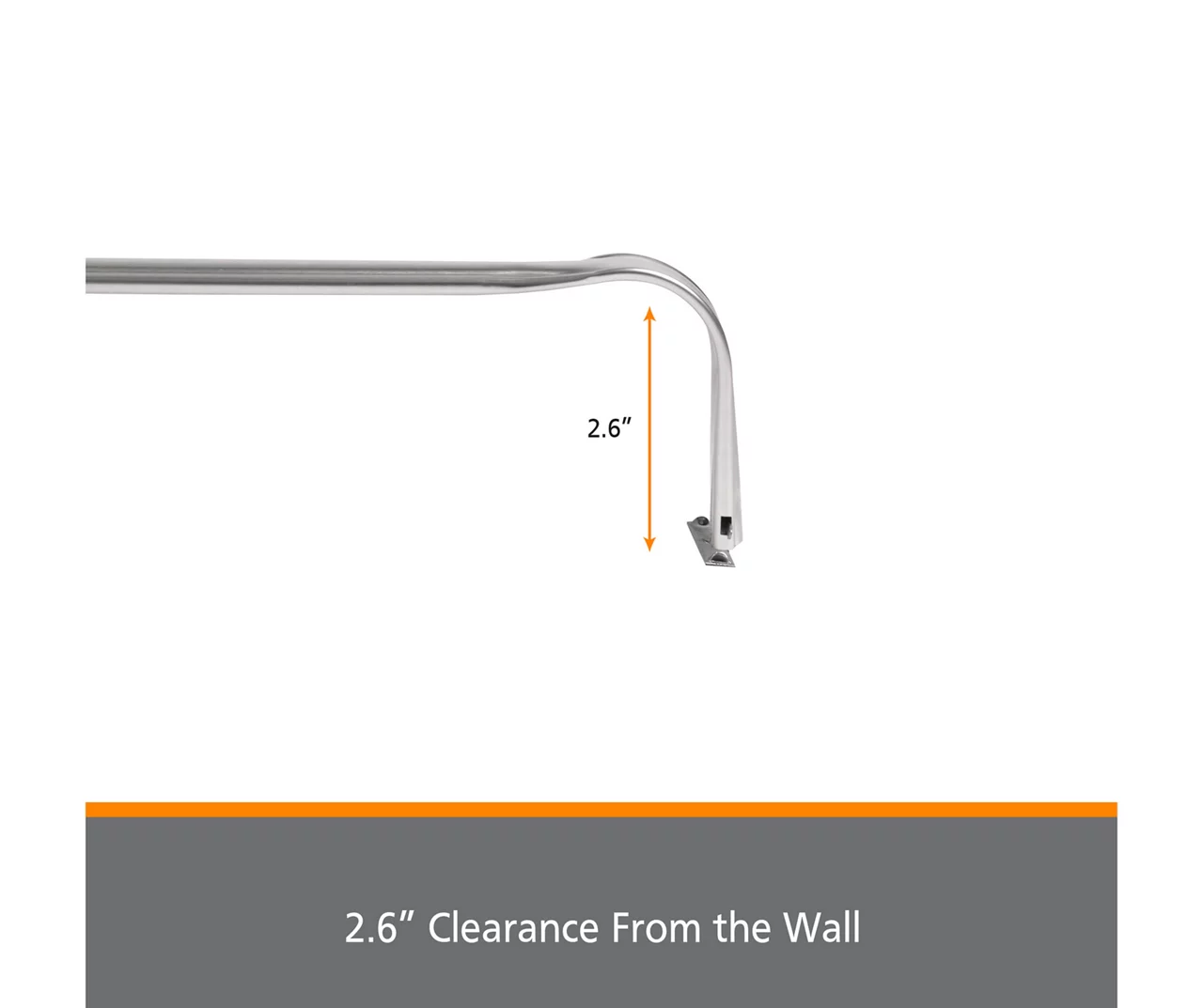 Kenney Fast Fit 2-Piece Adjustable Tension Curtain Rod Set, (28"-48") 13 Kenney Fast Fit 2-Piece Adjustable Tension Curtain Rod Set, (28"-48") - Image 13