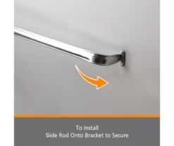 Kenney Fast Fit 2-Piece Adjustable Tension Curtain Rod Set, (28"-48") 33 Kenney Fast Fit 2-Piece Adjustable Tension Curtain Rod Set, (28"-48") -Cuisinart Store 810679607 A0 05