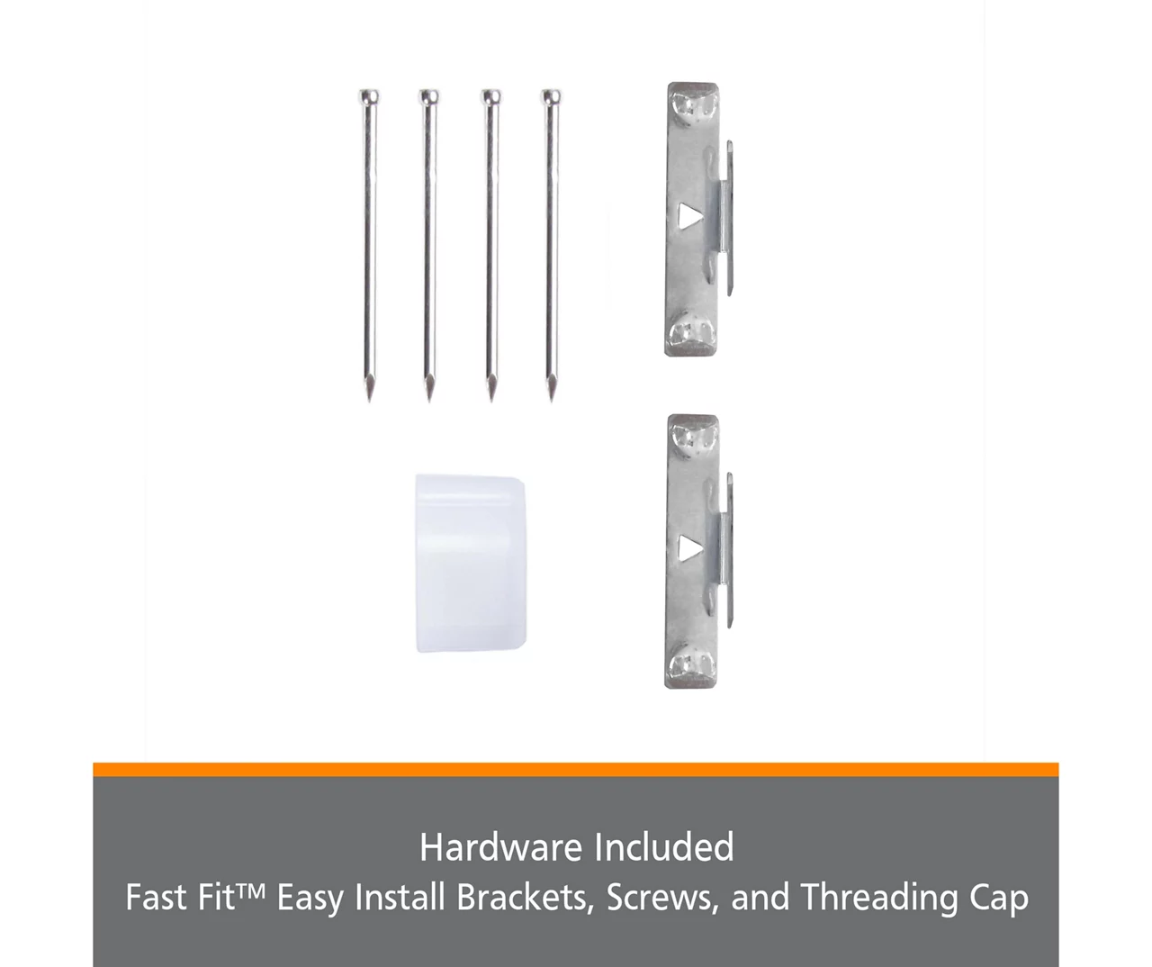 Kenney Fast Fit 2-Piece Adjustable Tension Curtain Rod Set, (28"-48") 16 Kenney Fast Fit 2-Piece Adjustable Tension Curtain Rod Set, (28"-48") - Image 16