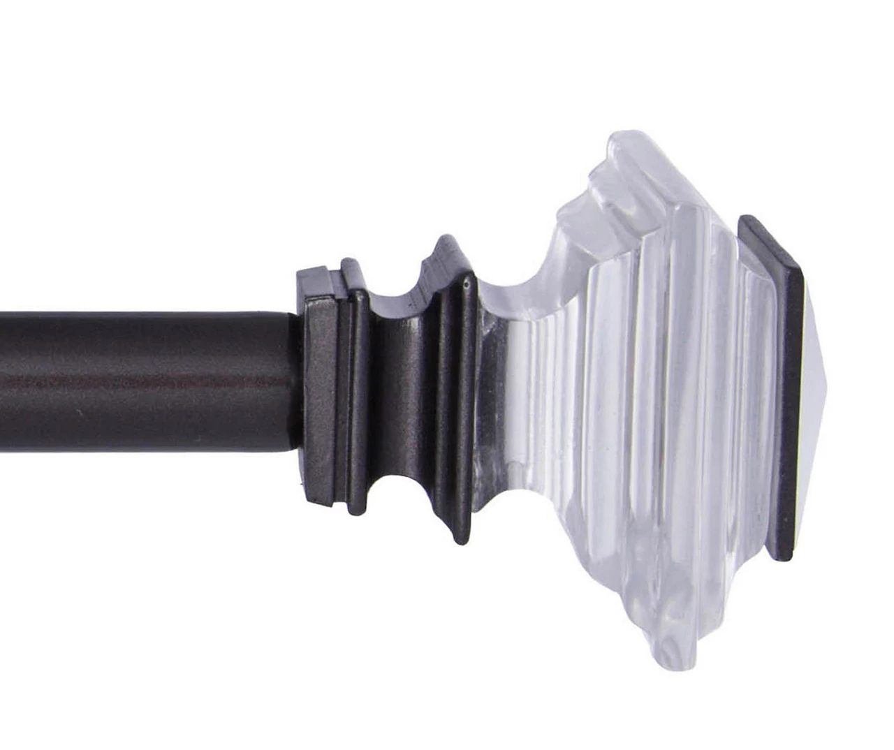 Kenney Faith 3/4" Adjustable Double Curtain Rod 1 Kenney Faith 3/4" Adjustable Double Curtain Rod