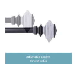 Kenney Faith 3/4" Adjustable Double Curtain Rod 14 Kenney Faith 3/4" Adjustable Double Curtain Rod -Cuisinart Store 810679612 A0 04