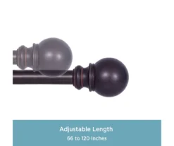 Kenney Bryce 3/4" Adjustable Curtain Rod -Cuisinart Store 810679614 A0 04