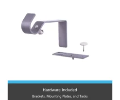 Kenney Vance Fast Fit 5/8" Adjustable Curtain Rod -Cuisinart Store 810679622 A0 04