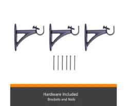 Kenney Dryden Fast Fit 5/8" Adjustable Curtain Rod 15 Kenney Dryden Fast Fit 5/8" Adjustable Curtain Rod -Cuisinart Store 810679627 A0 05