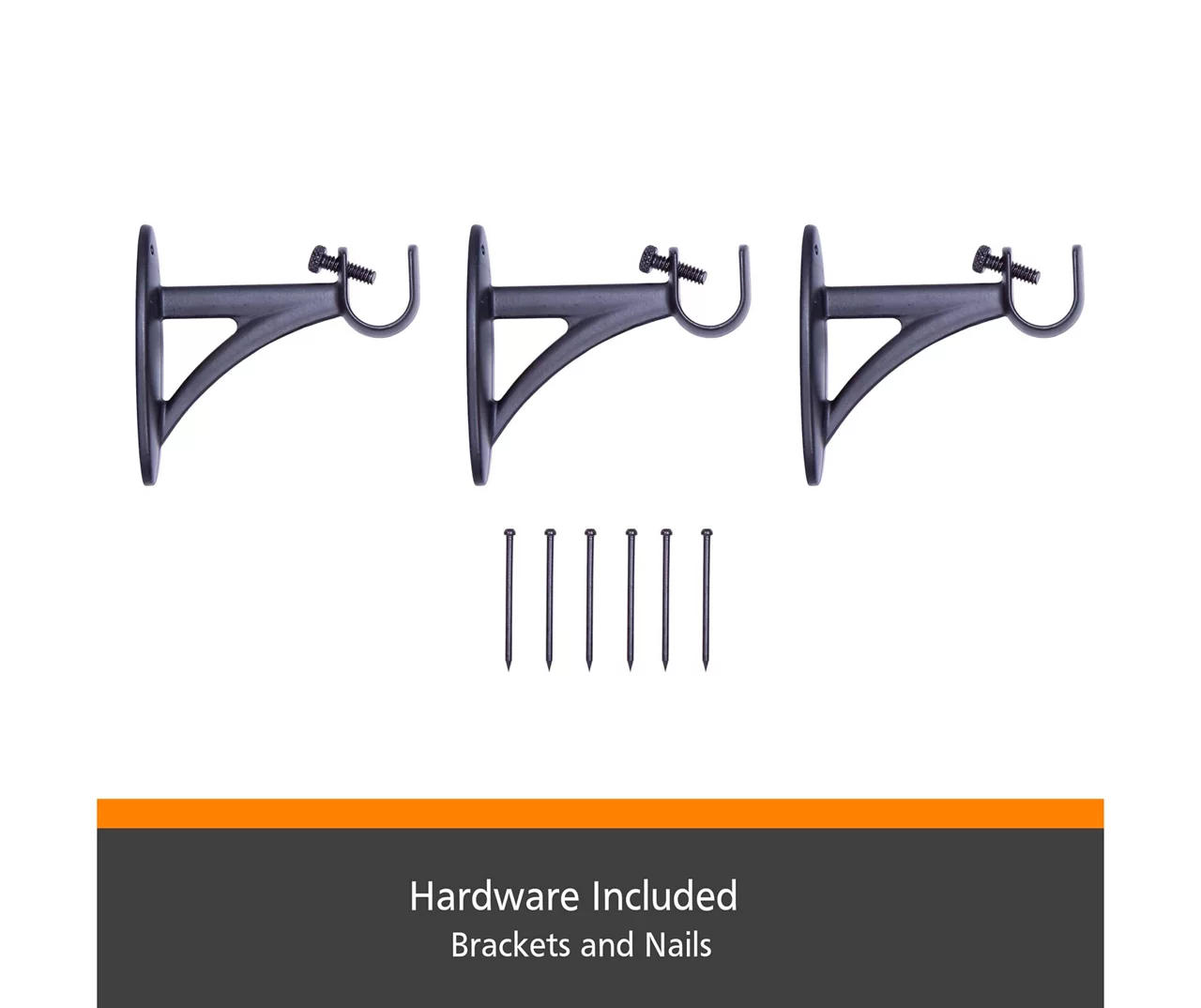 Kenney Dryden Fast Fit 5/8" Adjustable Curtain Rod 6 Kenney Dryden Fast Fit 5/8" Adjustable Curtain Rod - Image 6