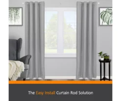 Kenney Swindell Fast Fit 5/8" Adjustable Curtain Rod -Cuisinart Store 810679628 A0 02