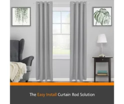 Kenney Swindell Fast Fit 5/8" Adjustable Curtain Rod -Cuisinart Store 810679629 A0 02