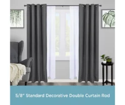 Kenney Wakefield Adjustable Double Curtain Rod 16 Kenney Wakefield Adjustable Double Curtain Rod -Cuisinart Store 810679630 A0 02