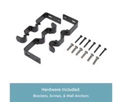 Kenney Wakefield Adjustable Double Curtain Rod 19 Kenney Wakefield Adjustable Double Curtain Rod -Cuisinart Store 810679630 A0 05