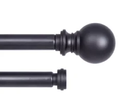 Kenney Wakefield Adjustable Double Curtain Rod