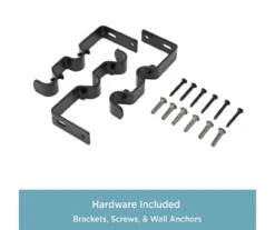 Kenney Wakefield Adjustable Double Curtain Rod 15 Kenney Wakefield Adjustable Double Curtain Rod -Cuisinart Store 810679631 A0 05