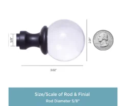 Kenney Finley 5/8" Adjustable Curtain Rod 27 Kenney Finley 5/8" Adjustable Curtain Rod -Cuisinart Store 810679632 A0 03