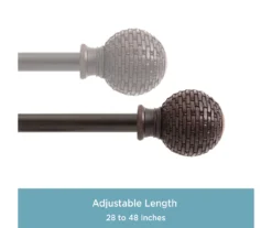 Kenney Ball 5/8" Adjustable Curtain Rod -Cuisinart Store 810679639 A0 04