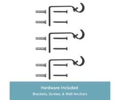 Kenney Seville 5/8" Adjustable Curtain Rod 33 Kenney Seville 5/8" Adjustable Curtain Rod -Cuisinart Store 810679641 A0 05