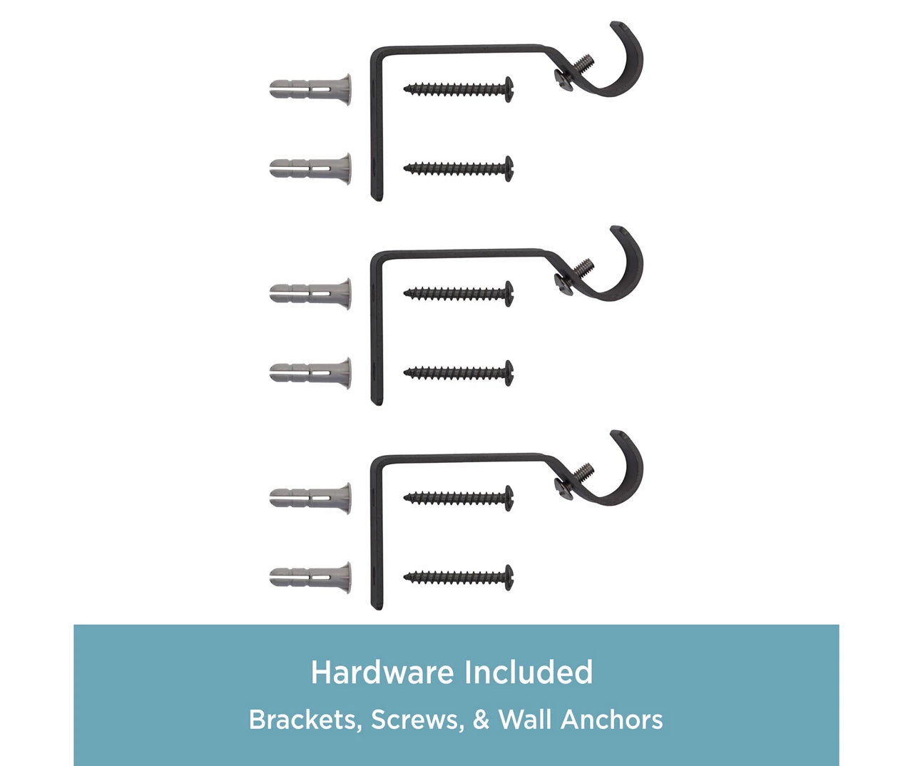 Kenney Seville 5/8" Adjustable Curtain Rod 14 Kenney Seville 5/8" Adjustable Curtain Rod - Image 14