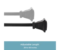 Kenney Seville 5/8" Adjustable Curtain Rod 28 Kenney Seville 5/8" Adjustable Curtain Rod -Cuisinart Store 810679642 A0 04