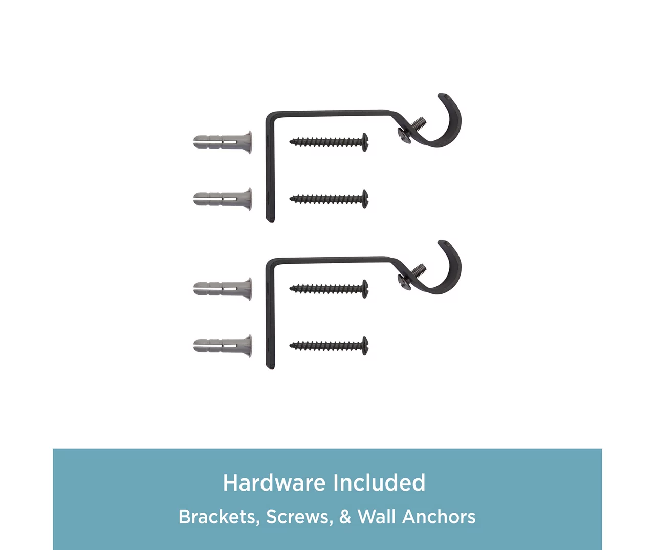 Kenney Seville 5/8" Adjustable Curtain Rod 10 Kenney Seville 5/8" Adjustable Curtain Rod - Image 10